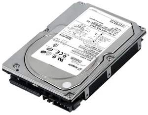 Hard Drive Dell 0H1252 H1252 ST373307LW 73GB 10000RPM 8MB SCSI U320 3.5" Inch - Picture 1 of 3