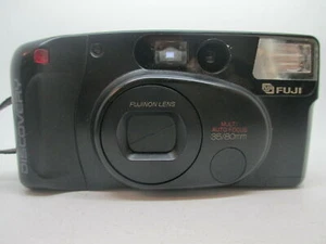 Fuji Discovery 400 35/80mm Tele 35MM Point and Shoot Film Camera - Picture 1 of 4