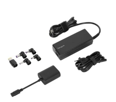 Targus Universal Charger Including all USB-C Devices Black Up to 100W New! - Image 1 of 4