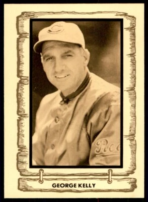 1982 CRAMER BASEBALL LEGENDS SERIES 3 #62 GEORGE KELLY CINCINNATI REDS - Image 1 of 2
