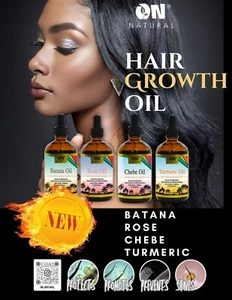 ON Natural Hair Oil - Hair Growth Therapy 4 oz - Picture 1 of 87
