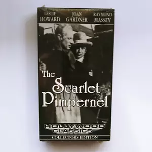 The Scarlet Pimpernal Collector's Edition Director Harold Young VHS Tape Sealed - Imagen 1 de 4