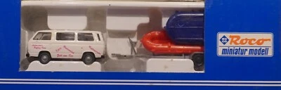 Roco   (Spur H0)    1722    VW T3 Bus mit Raftingboote  + OVP  - unbenutzt - Bild 1 von 2