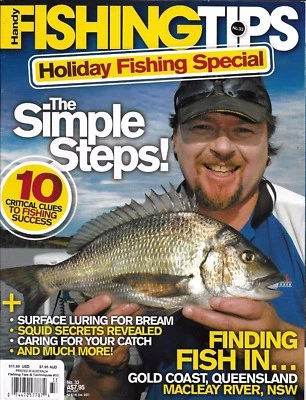 Fishing Tips And Techniques Magazine Surface Luring Squid Secrets Catch Care  - Image 1 of 4