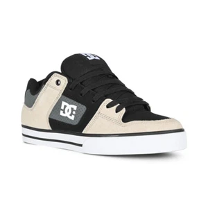 Zapatillas De Skate DC Pure - Negro/Gris/Marrón - Imagen 1 de 7