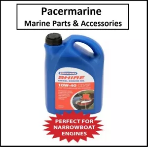 Narrow Boat Shire Diesel Engine Oil 10W40 CD 5L - Picture 1 of 2