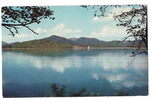 LAKE CHATUGE Little Switzerland Hiawessee Mountains Georgia GA Postcard - Picture 1 of 2