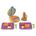 Learning Resources New Sprouts Waffle Time, Pretend Play Food Set, 14 Piece Set,