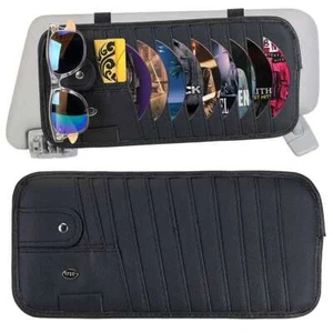Auto CD Halter, DVD Fahrzeug Visier Aufbewahrung Organizer, Große Kapazität CD Visier Hülle - Bild 1 von 12