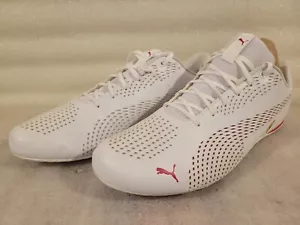 ZAPATOS SCUDERIA FERRARI BLANCO/ROJO PUMA DRIFT CAT 5 ULTRA II PARA HOMBRE EE. UU. 14 UE 48,5 - Imagen 1 de 7
