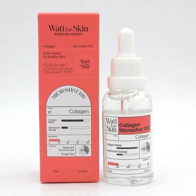 Wati For Skin Collagen Essence Microshot 100 30ml Reedle Shot K-Beauty - Image 1 of 4