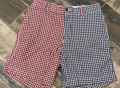 Pantalones Cortos Southern Proper Club Cuadros de Guinga Rojo Blanco Azul EE. UU. Para Hombres 30 Foto 1 de 4