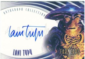 Farscape Season 4 Autograph Card A26 Lani Tupu