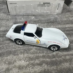 🔥 Road Champs 1978 Chevy Corvette Bowling Green Police “Seized Drug Vehicle” - Picture 1 of 9