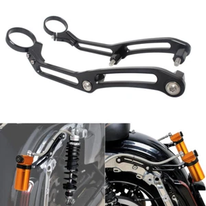 Remote Reservoir Mount Bracket For Legends Revo Harley Touring Rear Shocks 14-22 - Bild 1 von 15