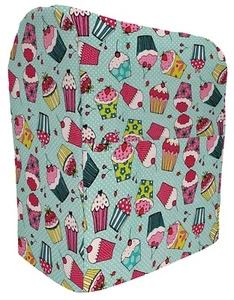 Teal Cupcake Cover Compatible with Farberware 4.7qt Stand Mixer - Picture 1 of 2