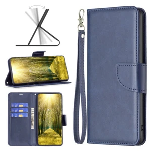 For iPhone 16 Pro Max 14 13 12 11 Magnetic Wallet Card Stand Strap Leather Case - Picture 1 of 46