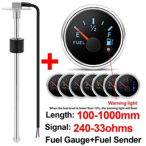 100-1000mm Marine Boat Fuel Sending Unit Tank Level Sender Sensor 240-33ohms - Picture 1 of 38