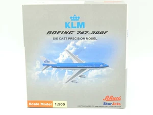 Schuco Star Jets Aereo Airlines 1/500 - Boeing 747 300F KLM - Foto 1 di 1