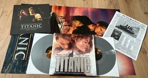 TITANIC by JAMES HORNER - Motion Picture Soundtrack *2LP* SILVER DELUXE VINYL - Bild 1 von 8