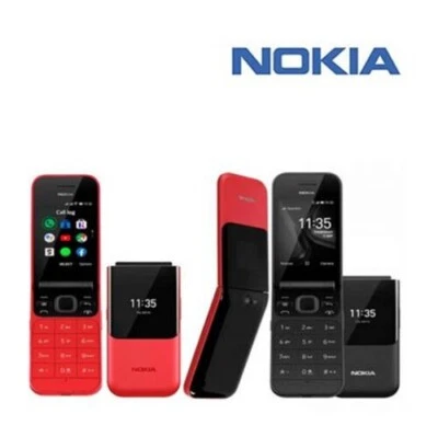 Original Unlocked Nokia 2720 Flip (2019) 4G LTE Dual SIM KaiOS Smartphone - Image 1 of 4