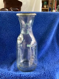 Vintage Paul Mason 1 Liter Glass Dairy/Juice/Wne Jar Embossed Since 1852 /Lid - Picture 1 of 5