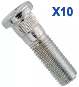 10 Wheel Lug Studs For FORD Hyundai KIA Lincoln MAZDA - Picture 1 of 2