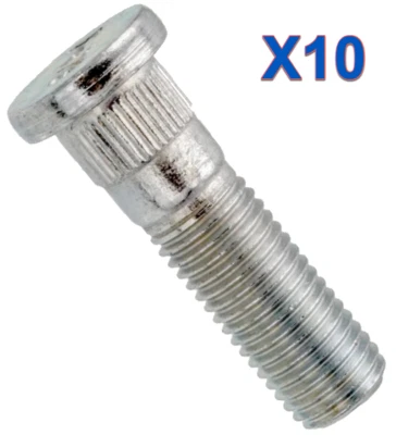 10 Wheel Lug Studs For FORD Hyundai KIA Lincoln MAZDA - Image 1 of 2