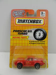 Matchbox #3 Porsche 911 Turbo (rot) - Bild 1 von 6