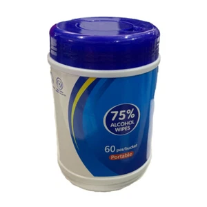 PWI WIPES60 Sanitiser Wipes 75% Bucket 60pcs - Picture 1 of 1