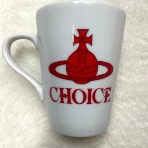 Vivienne Westwood RED LABEL CHOICE Mug Novelty Lot Orb Logo Drinkware White USED - Picture 1 of 8