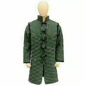 Mittelalterliche keltische Wikinger Rüstung gepolstert Larp Gambeson Langarm - Bild 1 von 6
