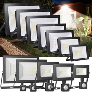10W-300W LED Flood Light Floodlight PIR Motion Sensor Outdoor Security Lamp 240V - Picture 1 of 22