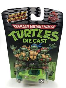 1999 Racing Champions Mutant Ninja Turtles TMNT Die Cast Toy Car VTG Rare New!