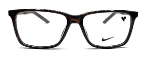 AUTÉNTICO Y NUEVO - NIKE 7258 239 54/15/145 - TORTUGA OSCURA - GAFAS Y ESTUCHE - Imagen 1 de 3