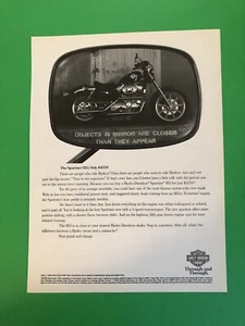 1990 HARLEY DAVIDSON SPORTSTER 883 ORIGINAL VINTAGE PRINTED AD ADVERTISEMENT - Bild 1 von 1