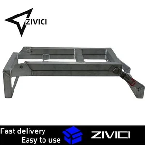 850Hx340Wx180D Aluminium Universal Ute Canopy Rear Climbing Folding Ladder 850mm - Picture 1 of 5