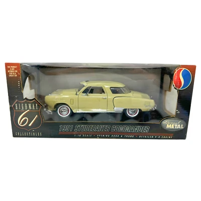 Highway 61 1951 Studebaker Commander techo rígido diecast 1:18 Foto 1 de 4