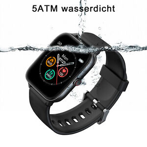 Blackview Smartwatch Armband Pulsuhr Fitness Tracker Herren Damen Sport Yago Uhr