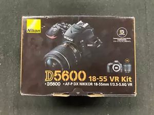 Nikon D5600 24.2MP DSLR Digital Camera W/18-55mm Lens - Picture 1 of 7