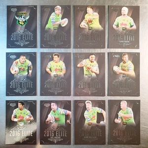 2016 NRL Elite Base Team Set (12 Cards) Canberra Raiders - Picture 1 of 2