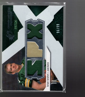 A9754- 2008 SPX Rookie Materials SPX Triple 99 #RMBB Brian Brohm Jersey /99 - Image 1 of 2
