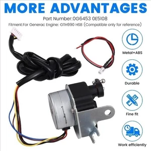 Gruppo motore passo-passo adatto per generatore Generac Guardian GTH990 HSB #0G6453 - Foto 1 di 7