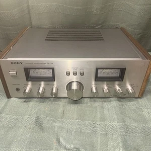 Sony TA-F5A Integrated Stereo Amplifier Audio Silber getestet & funktioniert super sauber - Bild 1 von 16