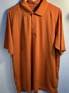 Sorrel Syntrel Orange Golf Polo Size Lg S132 - Picture 1 of 4
