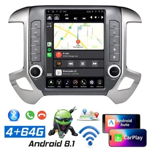 For Chevrolet Silverado GMC Sierra 2014-2018 12.1" Android Navi Car Stereo Radio - Bild 1 von 12