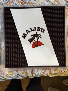 Tappetino barra fuoriuscita servizio stazione di attesa Malibu Rum Rum nuovo - Foto 1 di 3