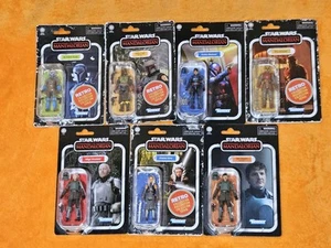 Star Wars Collezione Action Figure Mandaloriane Vintage - Nuove - Lotto di 7!!!  - Foto 1 di 9