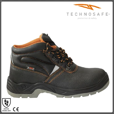 SCARPE ANTINFORTUNISTICHE ALTE shape S1P SRC pelle DA LAVORO LEGGERE CON PUNTA - Immagine 1 di 4