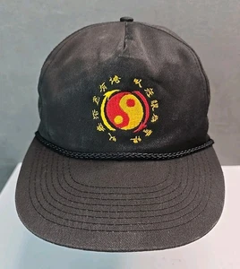 Vintage Bruce Lee Kern Symbol Mütze Ying Yang Kampfsport Snapback Seil Kappe - Bild 1 von 7